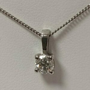Pendentif diamant 0,51 carat