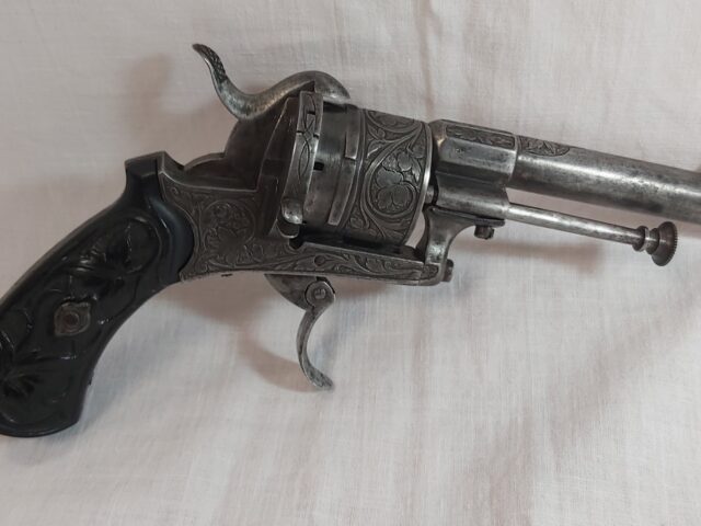 Revolver Lefaucheux 7mm à broche
