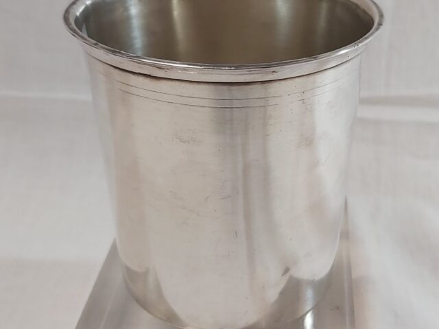 Timbale droite argent poinçon minerve