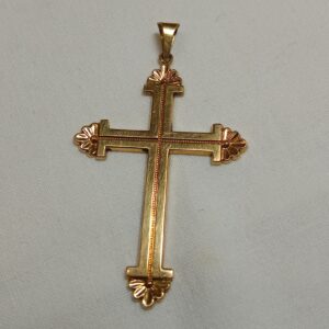 Croix or rose 18 carats