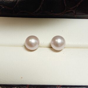 Boucles d'oreille perles de culture 7,5 mm