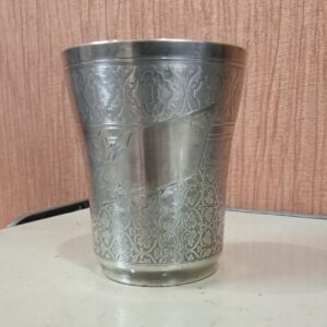 Timbale évasée argent cartouche